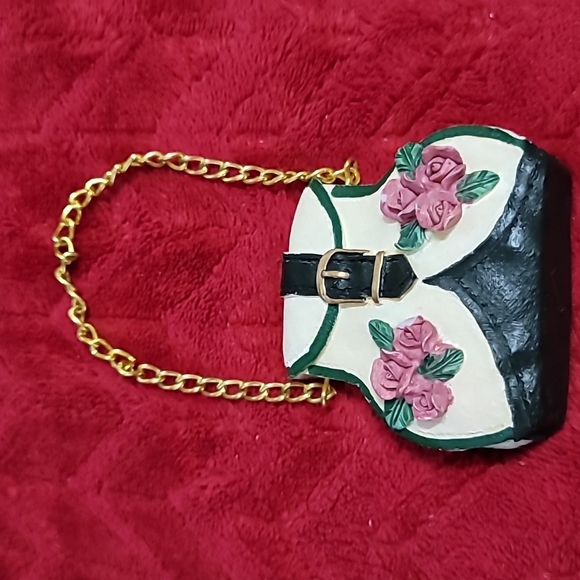 Set of 2 Mini 20s Shoe and Purse Figurines From Chosen Treasures 4 You series. - Picture 7 of 10